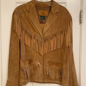 Women’s Lauren - RL Small Leather Fringe Jacket